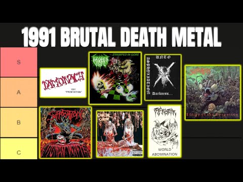 1991 Brutal Death Metal Albums RANKED!