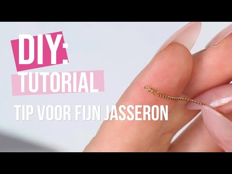 DIY - Tip voor fijn jasseron