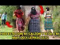 Le di agua de calzon a mi marido miren que paso