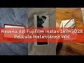 Reseña del Fujifilm instax 16745028 Película instantánea Wide con los Bordes en Negro, Ancho, Borde