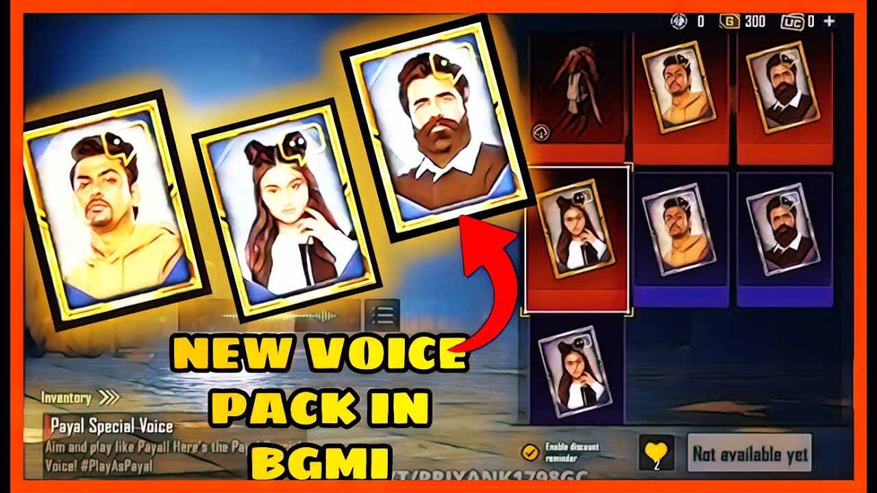 NAW VOICE PACK IN BGMI DYNAMO GAMING , GHATAK GAMING AND PAYAL GAMING ...