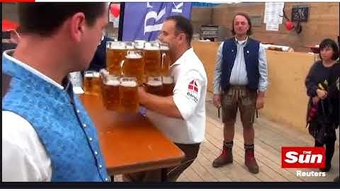 Cargó 29L de cerveza y no derramó ni una gota