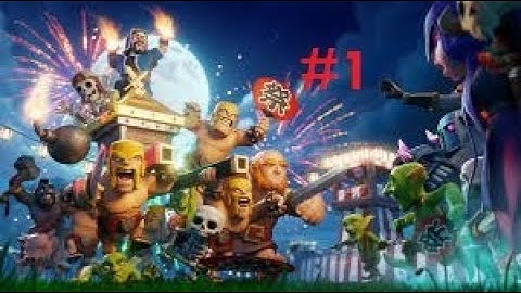 Clash Of Clans Gameplay Walkthrough part 1 Town Hall level 3