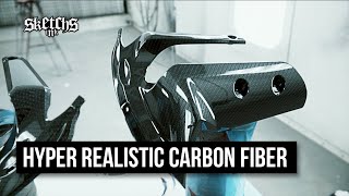 Hyper Realistic Carbon Fiber - The Hydrographic Process