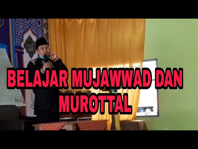 belajar mujawwad dan murottal di ponpes nurul amanah bersama furqonudin a class=