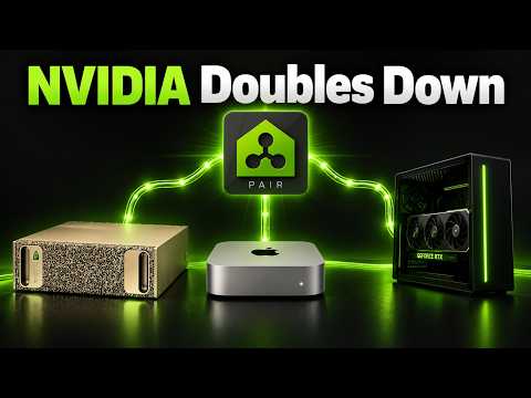 Sam Witteveen video thumbnail for NVIDIA PAIR local AI routing