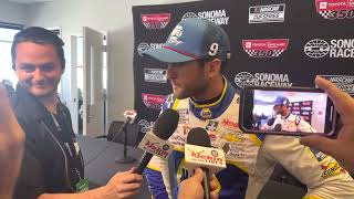 Chase Elliott discusses Sonoma and incident with Ross Chastain
