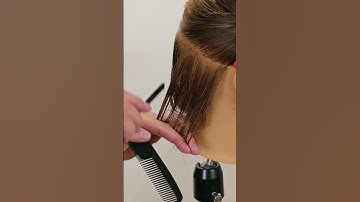 How to Texturize Hair Using a Razor #shorts #short