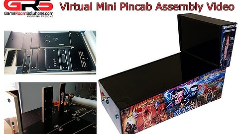 GameRoomSolutions com Virtual Pincab Assembly Video