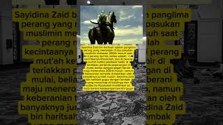 Kisah Nabi Muhammad Saw Gugurnya Zaid Bin Haritsah Di Perang Mutah