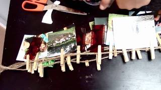 DIY: Clothespin Picture Hanger and Update!