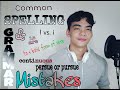 COMMON SPELLING AND GRAMMAR MISTAKES THAT LEARNERS MAKE || What should be avoided?