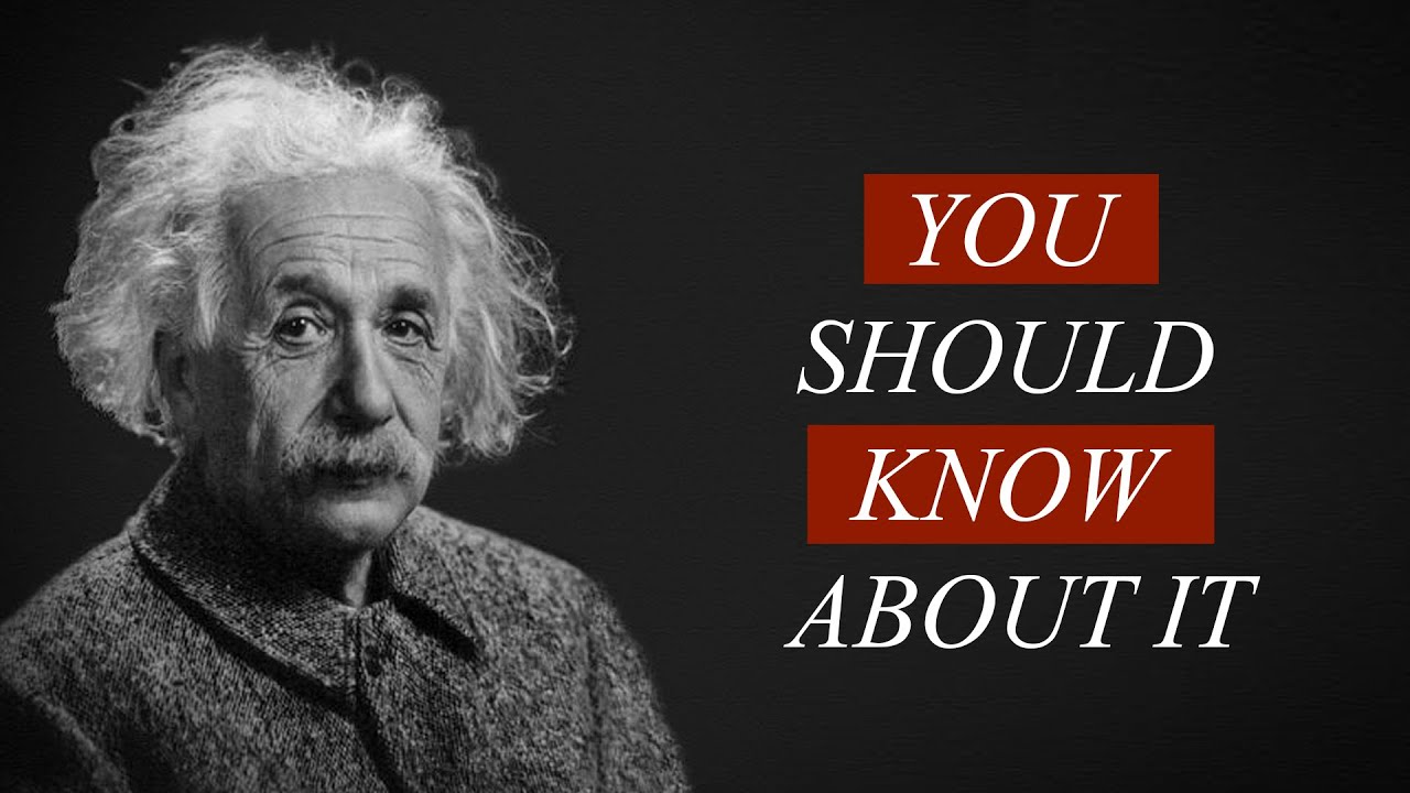 Albert Einstein Quotes You Should Know Youtube