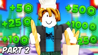 I Tried 0 To 10K Robux On An ALT | P2 (Robux Bakery)