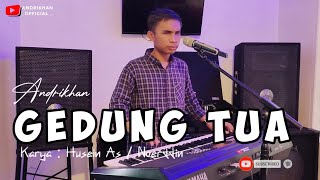 SUARA MERDU ANDRIKHAN SANG KEYBOARD DISK BAWAIN LAGU GEDUNG TUA VERSI #ANDRIKHAN