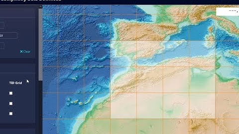 how to download bathymetric data