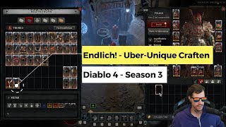 Diablo 4: Endlich! - Uber-Uniques können jetzt hergestellt werden!