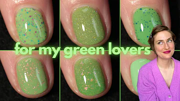 Spring Green Nail Polishes | Painted Polish Garden Party Vol. 2 Collection Swatches