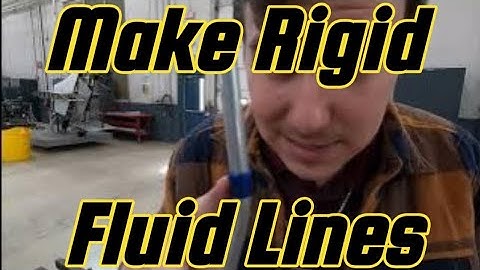 How to Make a Rigid Fluid Line for Aircraft | Step-by-Step Tutorial