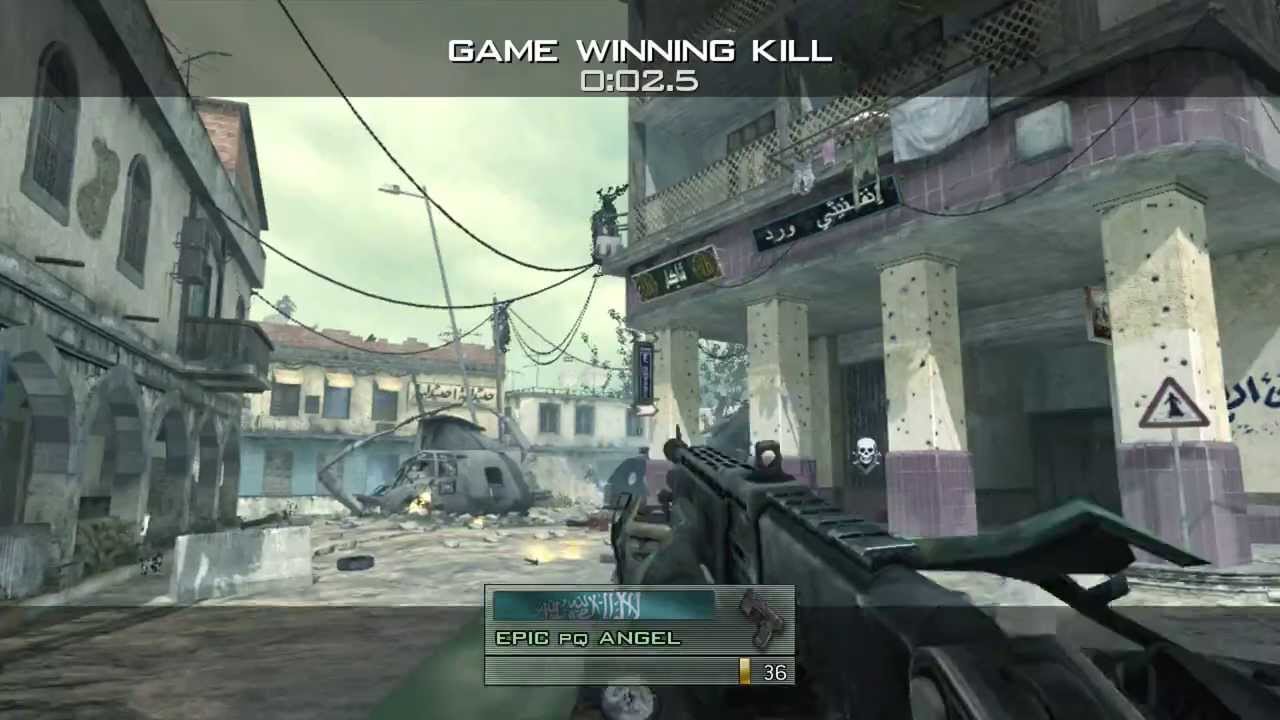A funny and good killcam in MW2