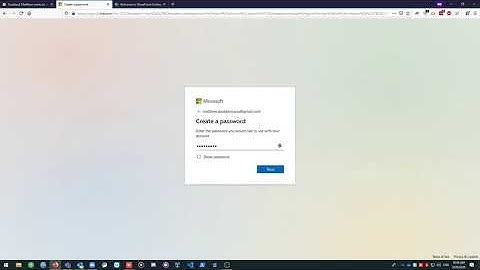 Using a Gmail Account to create a Microsoft Account