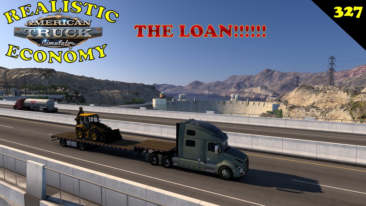 American Truck Simulator: Реалистичная экономика, эпизод 327. В Нью-Мексико, и это наконец случил...