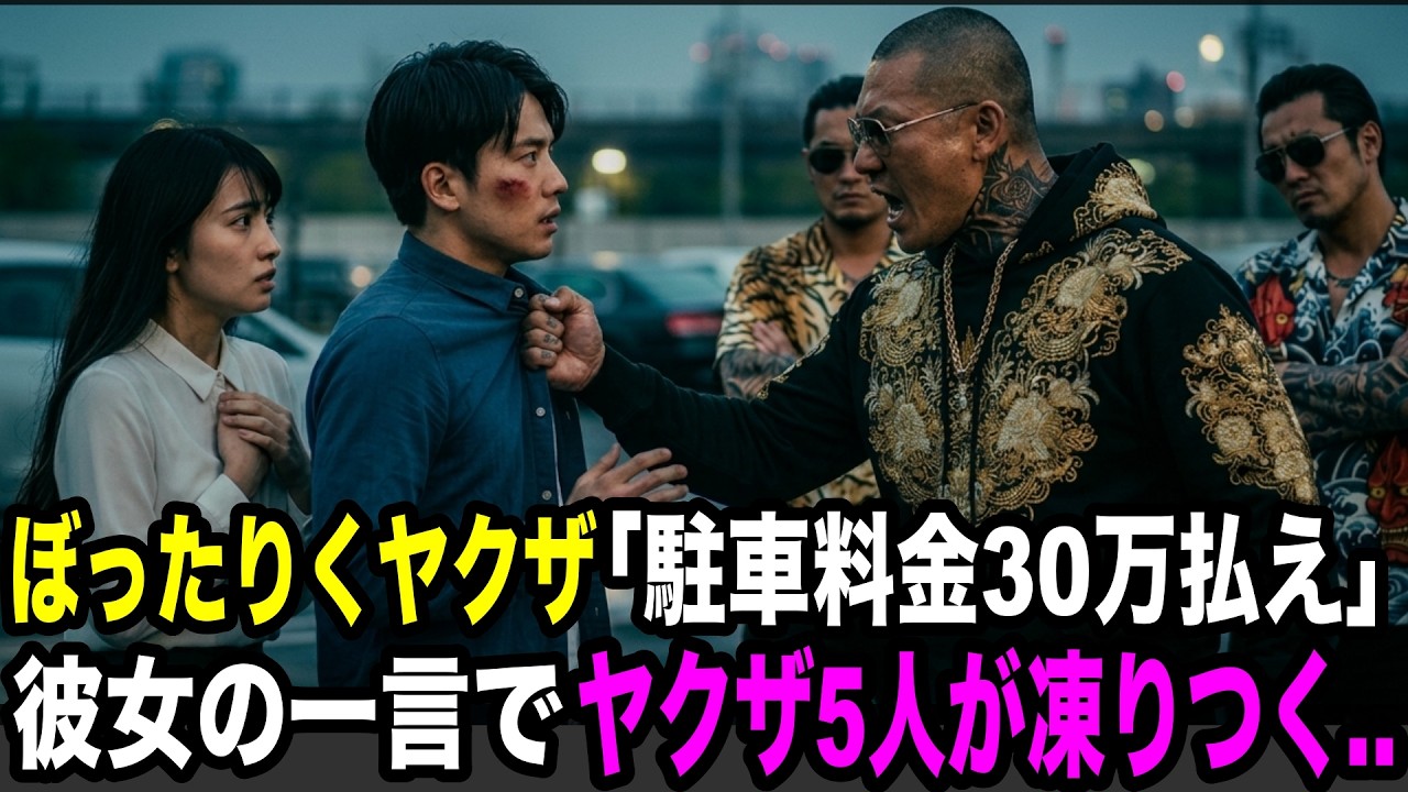 ぼったくりヤクザ「駐車料金30万なw」ボコられる俺→彼女の一言でヤクザ5人が凍りついた理由..【スカッとする話】 YAKUZA