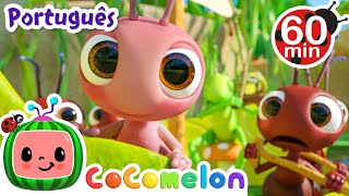 CoComelon em Português | Remem seu barquinho (versão das formigas) | Compilação de Desenhos Animados