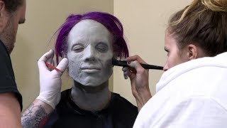 Time-lapse video of Sasha Banks becoming a real-life WWE Zombie screenshot 2