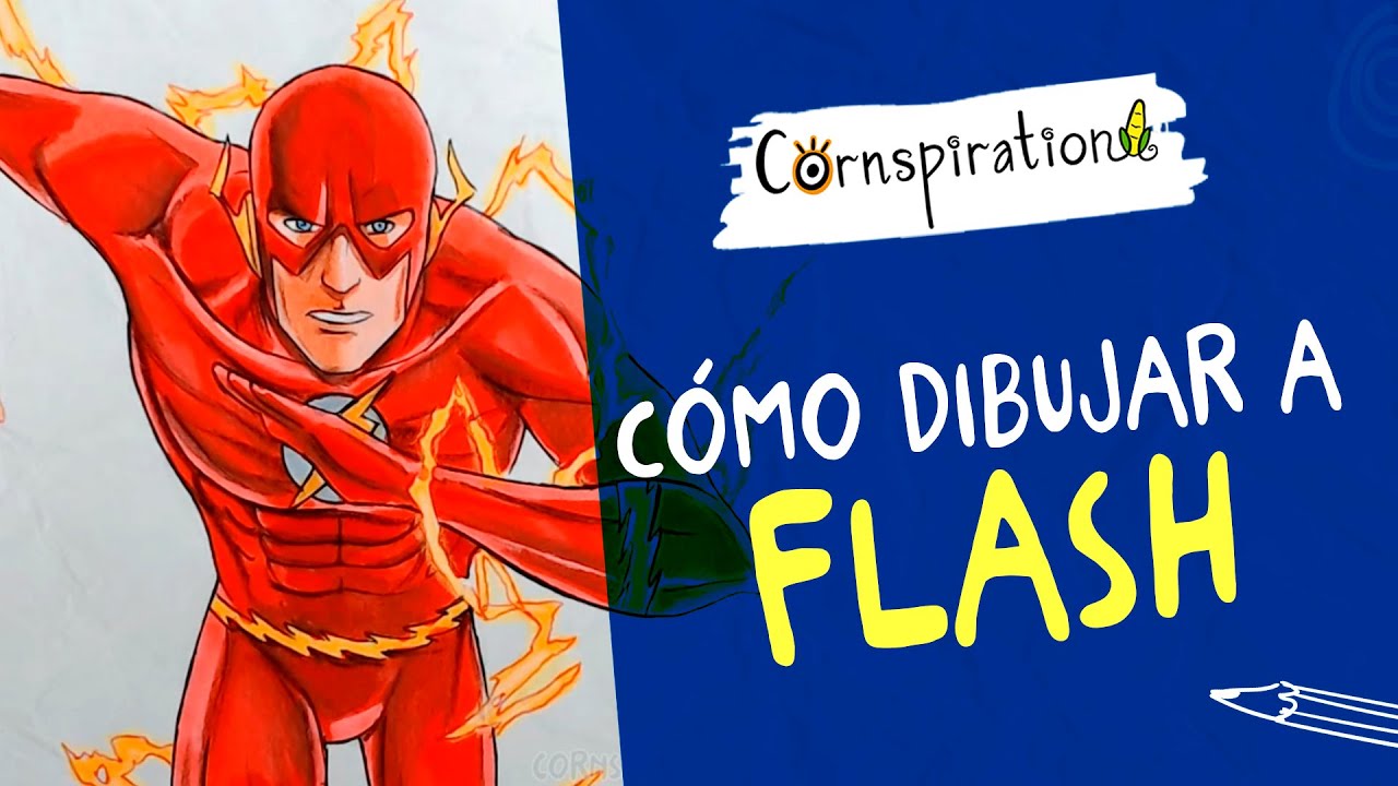Cómo dibujar a Flash ⚡👨‍🎨👩‍🎨 Desde 0
