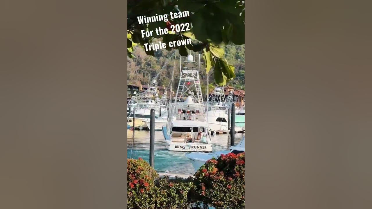Winning boat 2022 Los Suenos Triple Crown YouTube