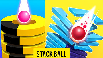 Stack Ball ⚽🏀🏈 Game Play Part 4 #shortsfeed