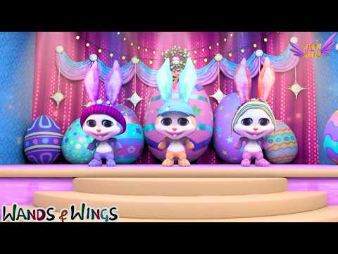 Sleeping Bunnies Easter Song 🐰 | Easter Dance Party | Princess Songs - Wands & Wings