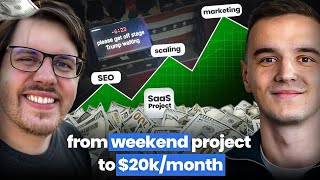 He Built a $20K/Month SaaS From a Weekend Project (No BS Guide) | Lukas Hermann