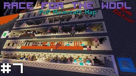 Incredibly Bad - Race for the Wool - Part 7 - Bleb Edition PvP Minecraft Map