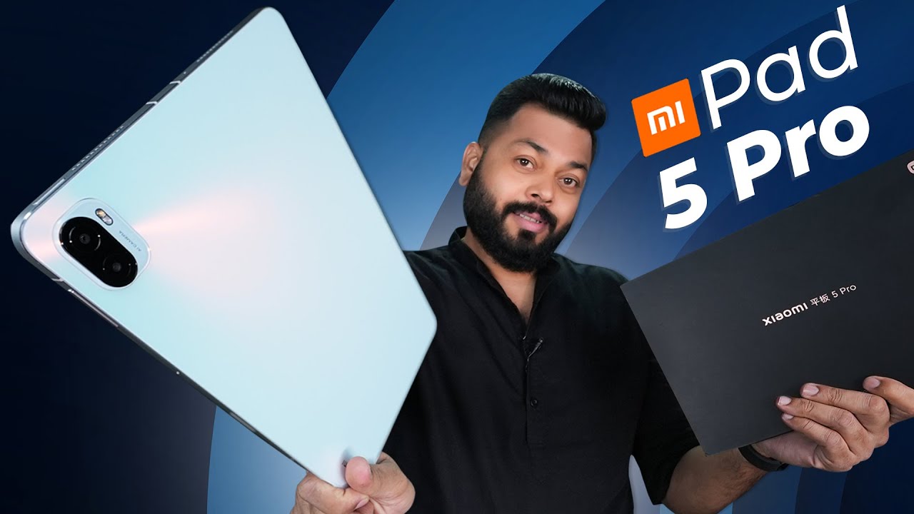 Mi Pad 5 Pro Unboxing & First Impressions  India Launch ⚡ 11” 2.5K Screen,  Snapdragon 870 & More 