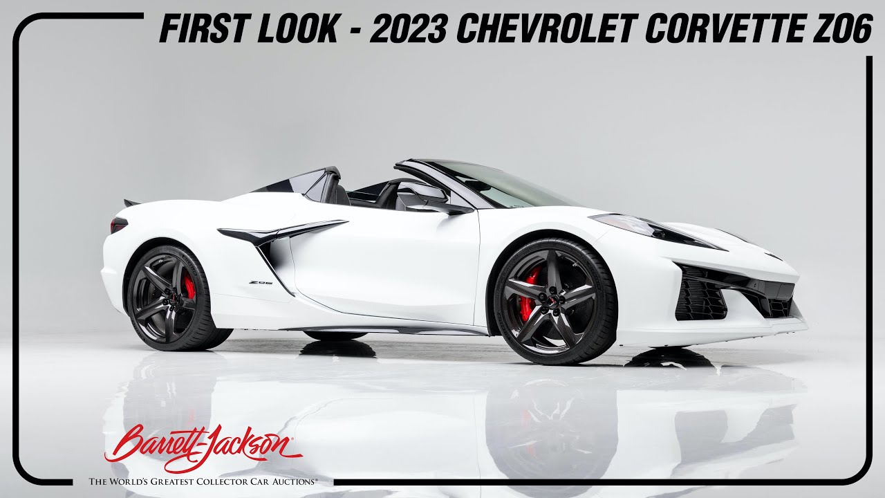 FIRST LOOK - 2023 Chevrolet Corvette Z06 Convertible
