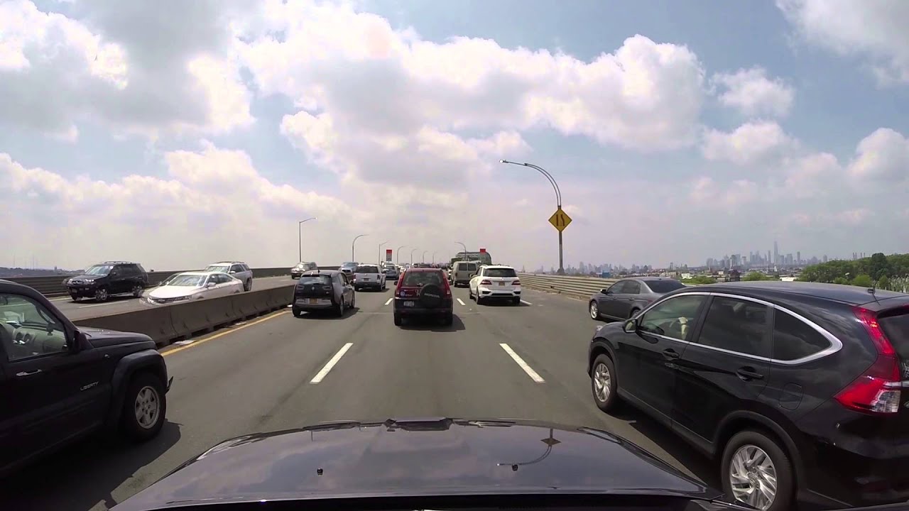 Kosciusko Bridge Brooklyn Bound (Camera 1)