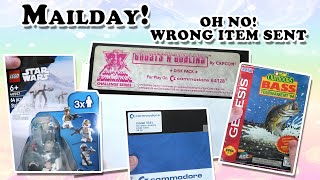 MAILDAY - Oh No - WRONG item Sent to me - Legos, C64, Genesis