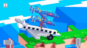 Fancade Drive Mad Monster Truck and Aeroplan All New Levels Gameplay Android,iOS Part 48