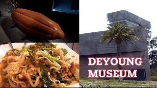 Little Art Vlog: deYoung, art books & food!