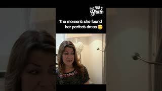 The Moment She Found Her Perfect Dress