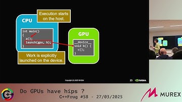 Cpp FrUG 58 - The CUDA C++ Developer