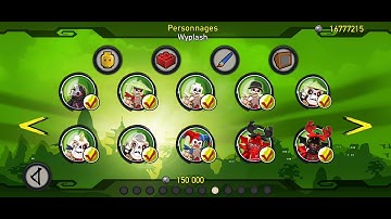 Lego Ninjago Shadow Of Ronin All Characters (PS Vita/3DS/Android/Ios