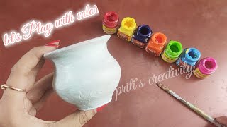 pot painting easy priti idea