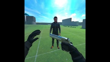 Trick reload in bonelab#Bonelabmods#gun#vr#bonelab