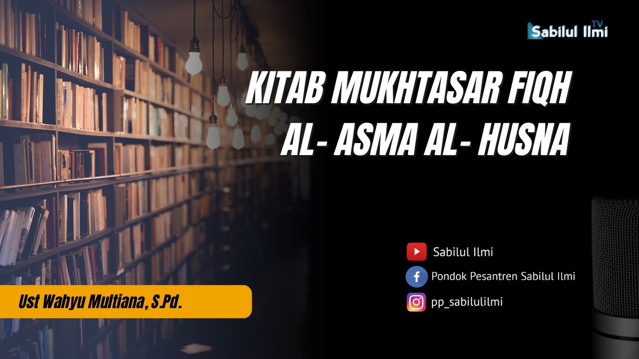 [LIVE] - Al - Muqit - Ustadz Wahyu Multiana,. S. Pd حفظه الله تعالى -