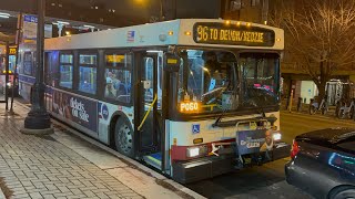 CTA Bus Ride On Route 96 Lunt From Morse Red Line To Devon/Kedzie CTA New Flyer D40LF 2008 #1875