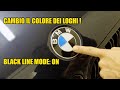 CAMBIO IL COLORE DEI LOGHI DEL BIMMER [HOW TO CHANGE COLOR ON BMW E46 LOGO]