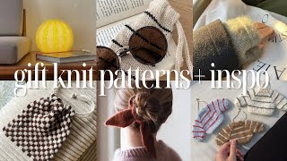 gift knitting guide! 23 free + paid patterns for practical accessories, modern home decor & trinkets